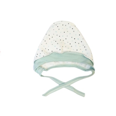 Чепчик Звёзды Чуди Кидс 102423 белый 01